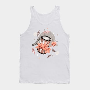 Drum and flowers Tank Top